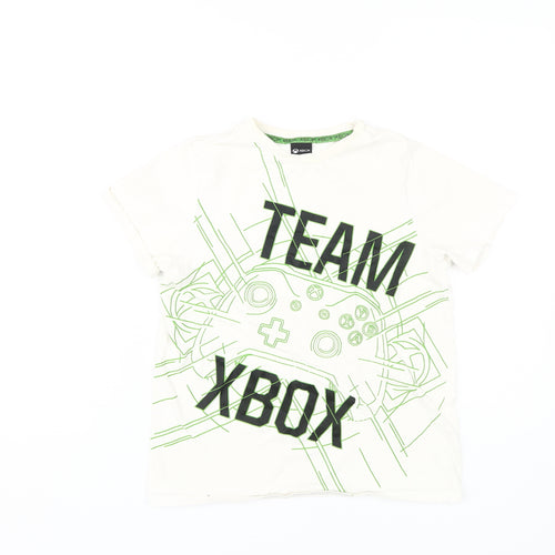 Xbox Boys' White Graphic T-Shirt 11-12 Years, Gaming Style