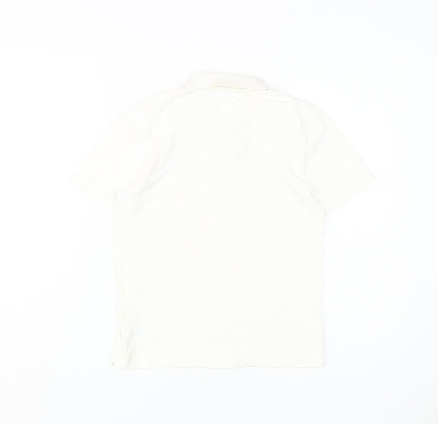 Hugo Boss Boys White Polo Shirt XS Short Sleeve Logo