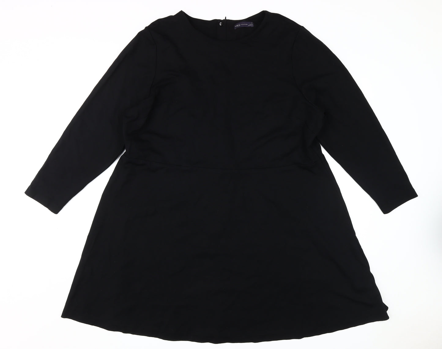 Marks and Spencer Women's Black Long Sleeve Dress