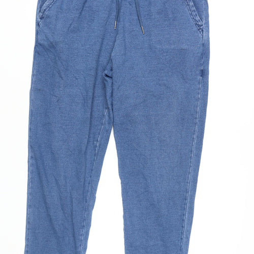 Cotton Traders Women's Blue Jogger Trousers Size 16