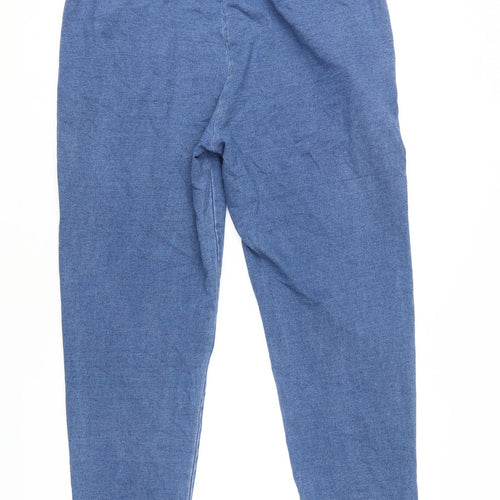Cotton Traders Women's Blue Jogger Trousers Size 16