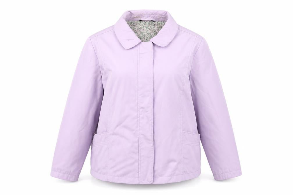 Front view of Bonmarché Women's Purple Casual XL Jacket