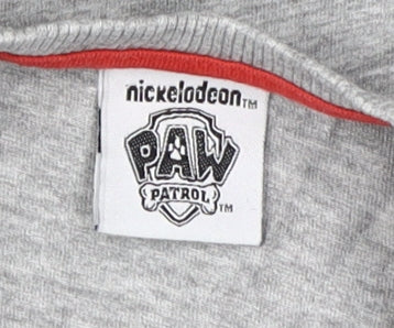 Nickelodeon Boys PAW Patrol Grey Long Sleeve T-Shirt 4-5 Years