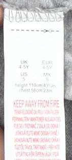 Nickelodeon Boys PAW Patrol Grey Long Sleeve T-Shirt 4-5 Years