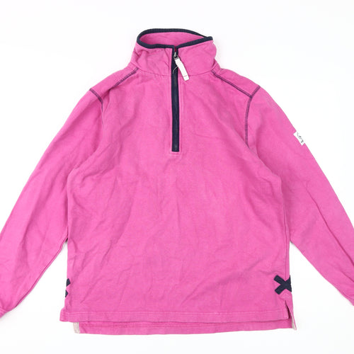 Lazy Jacks Women's Pink Cotton Pullover XS
