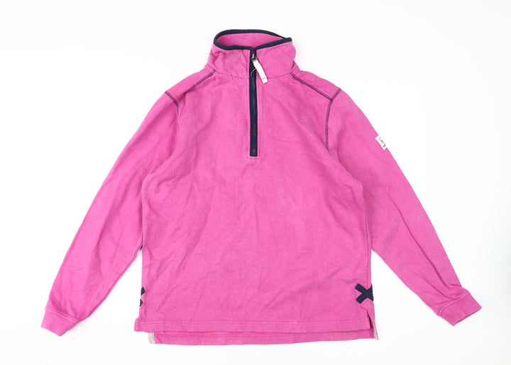 Lazy Jacks Women's Pink Cotton Pullover XS