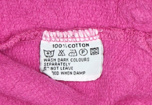 Lazy Jacks Women's Pink Cotton Pullover XS
