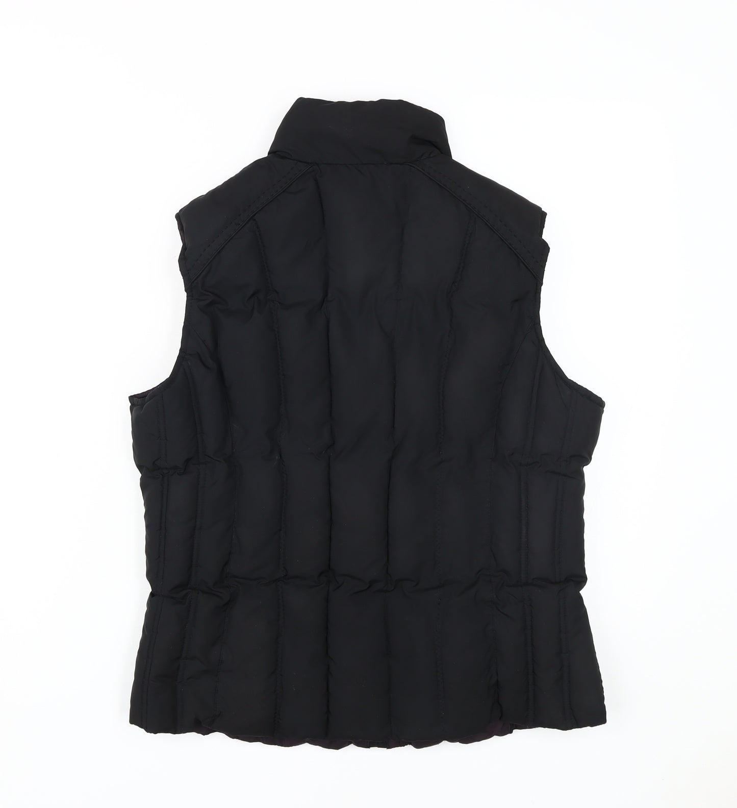 Per Una Women's Black Puffer Waistcoat M