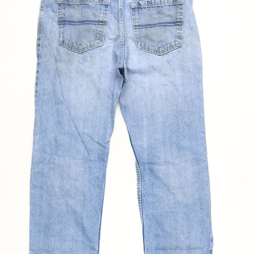 Marks and Spencer Men's Blue Straight Jeans 32W