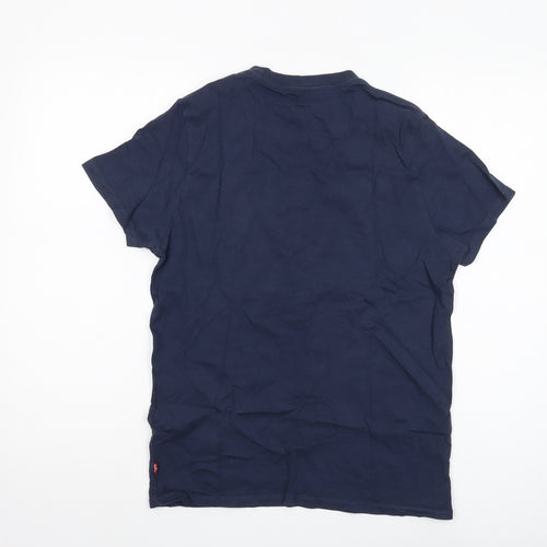 Levi's Men's Blue Small T-Shirt, Graphic Print