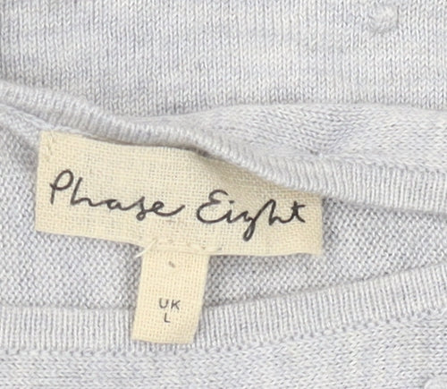 Phase Eight Women's Grey Pullover Jumper, Size L