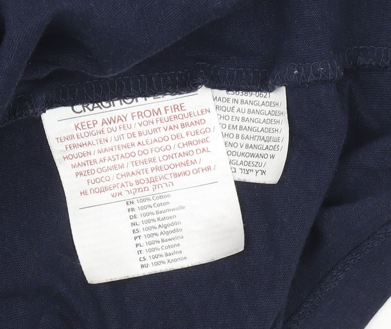 Craghoppers Women's Blue Size 20 T-Shirt - Casual Comfort