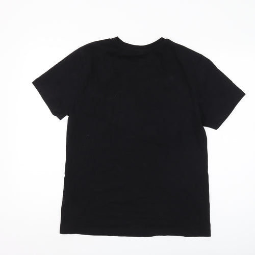The Grinch Men's Black Christmas T-Shirt, Size M
