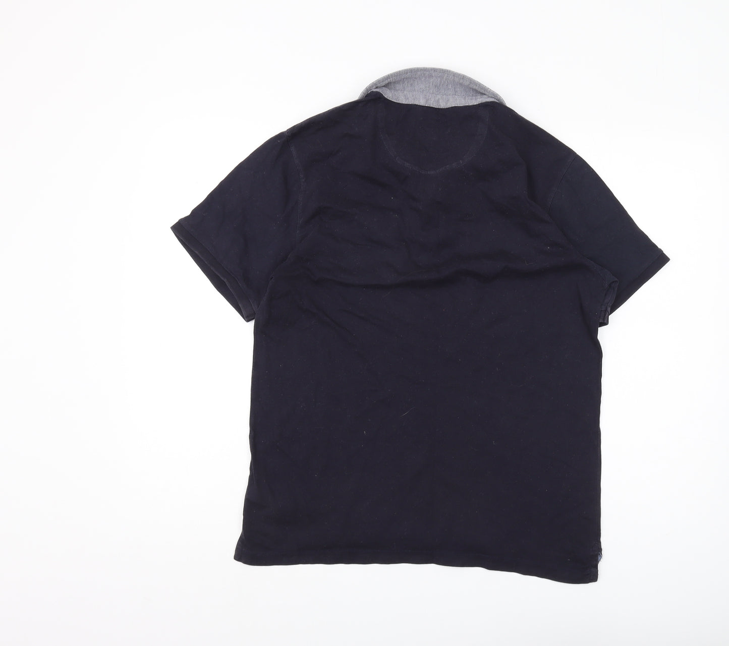 J By Jasper Conran Men's Blue Polo Shirt M