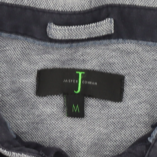 J By Jasper Conran Men's Blue Polo Shirt M