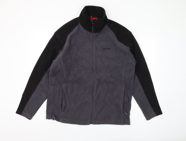 Regatta Men's Black Fleece Jacket M - Outdoor Casual Style
