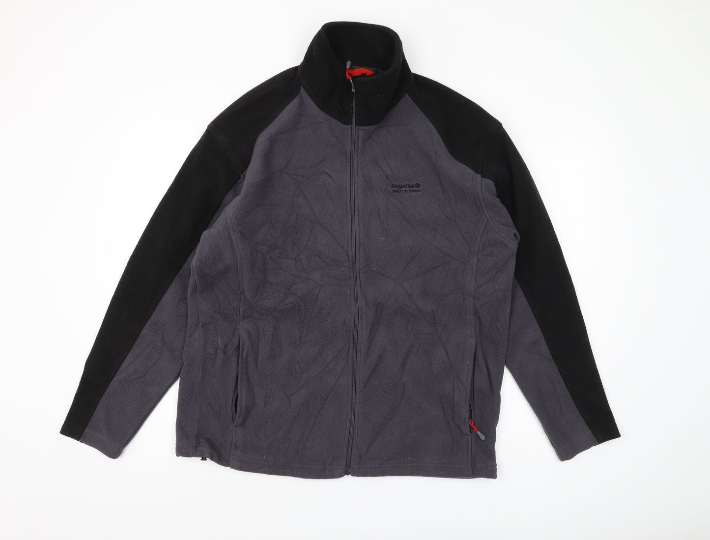 Regatta Men's Black Fleece Jacket M - Outdoor Casual Style