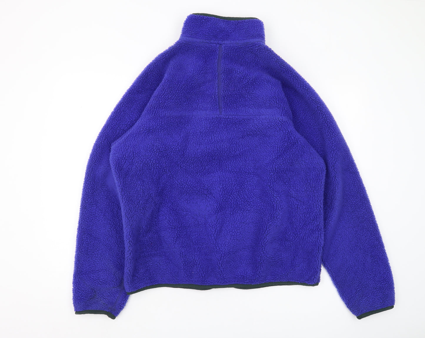 Patagonia Men's Purple Fleece Jacket L - Vintage Style
