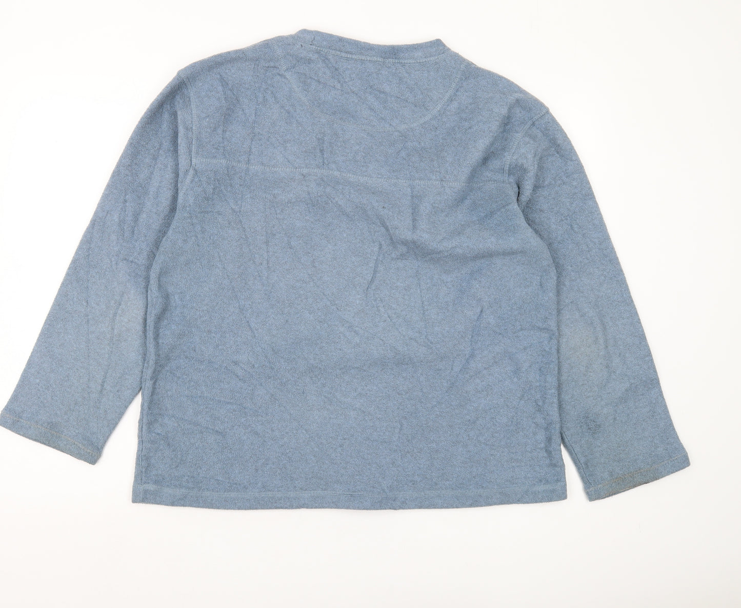 Peter Storm Men's Blue V-Neck Sweatshirt, S, Long Sleeve