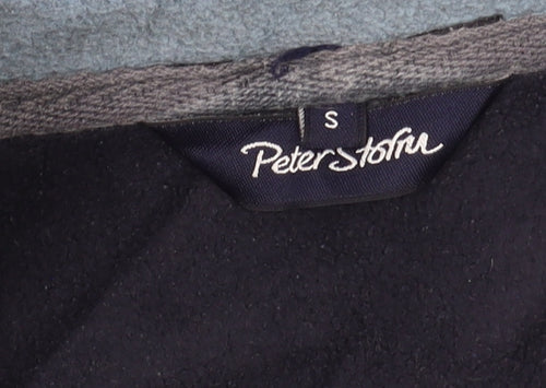 Peter Storm Men's Blue V-Neck Sweatshirt, S, Long Sleeve