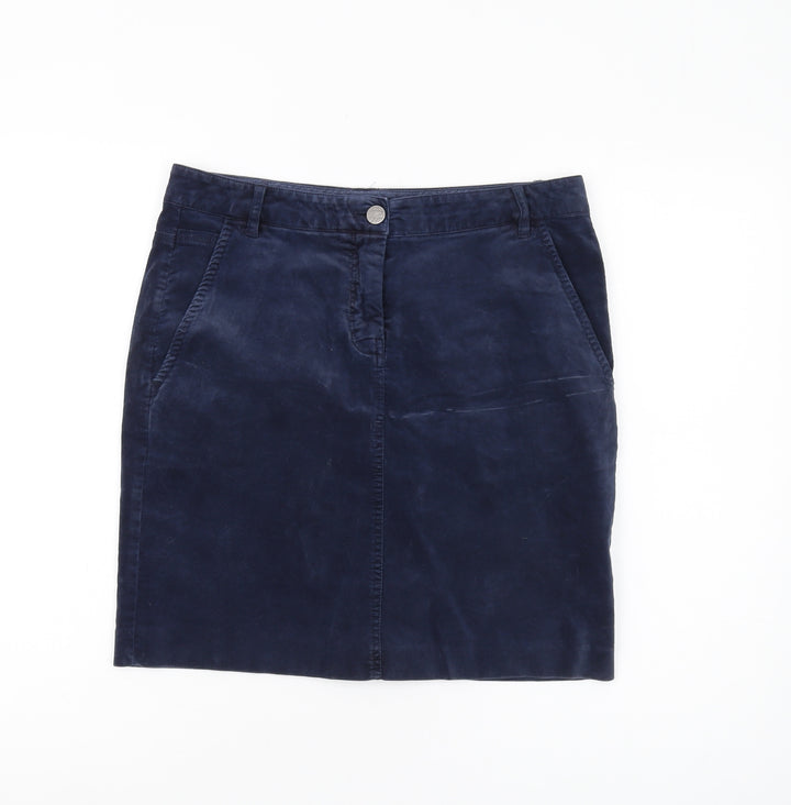 Tommy Hilfiger Women's Blue Straight Skirt Size 6