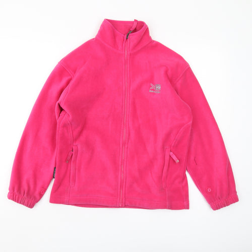 Karrimor Girls Pink Fleece Jacket 13 Years Outdoor