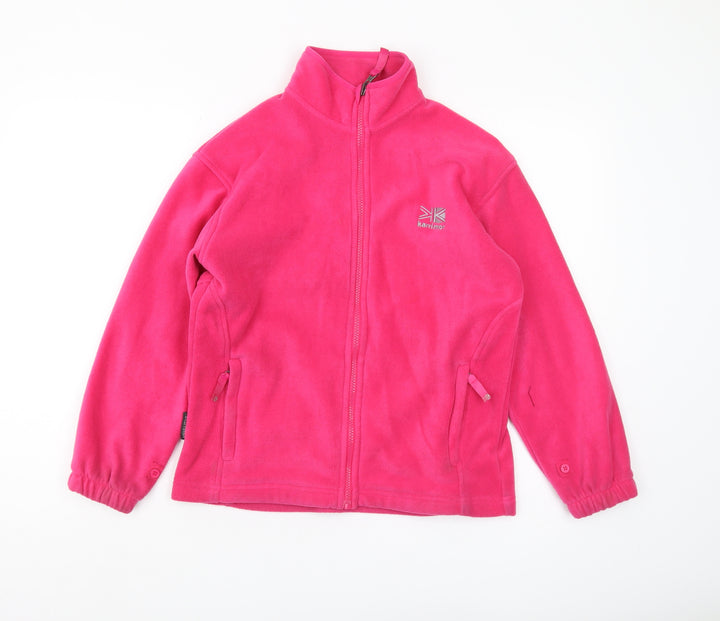 Karrimor Girls Pink Fleece Jacket 13 Years Outdoor