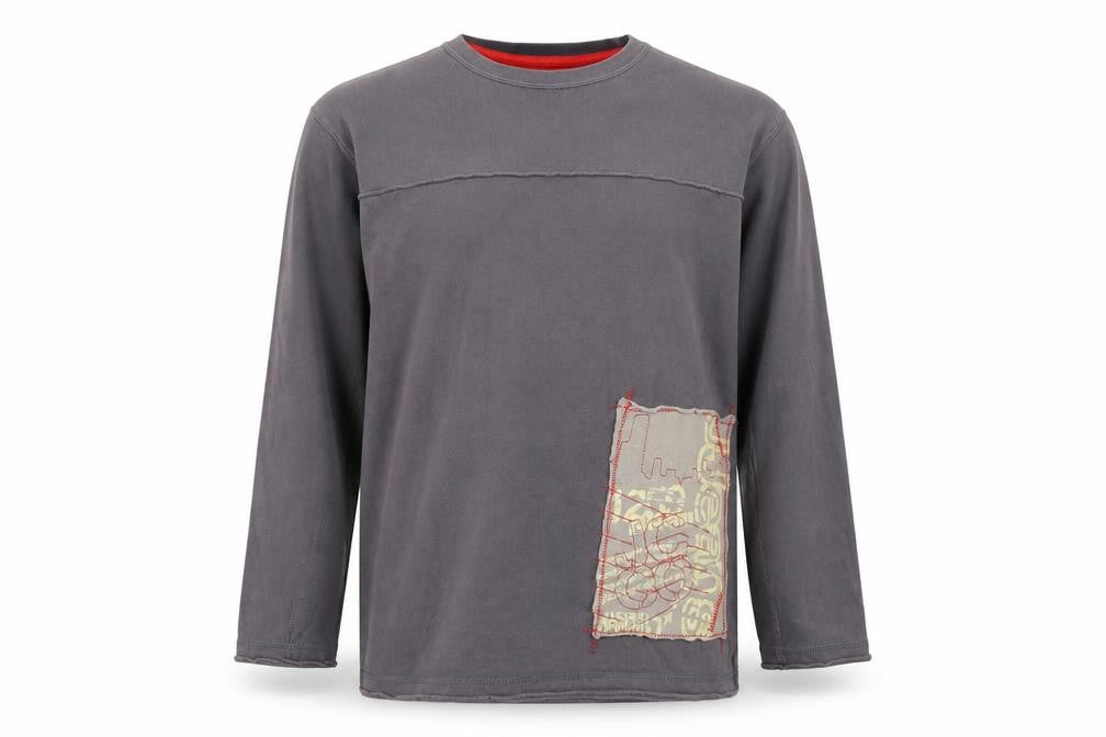 Jasper Conran Boys Grey Long Sleeve Graphic T-Shirt 11-12 Yrs
