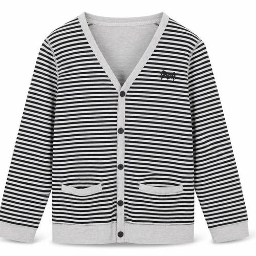 Jasper Conran Girls Striped Cotton Cardigan 13-14 Years
