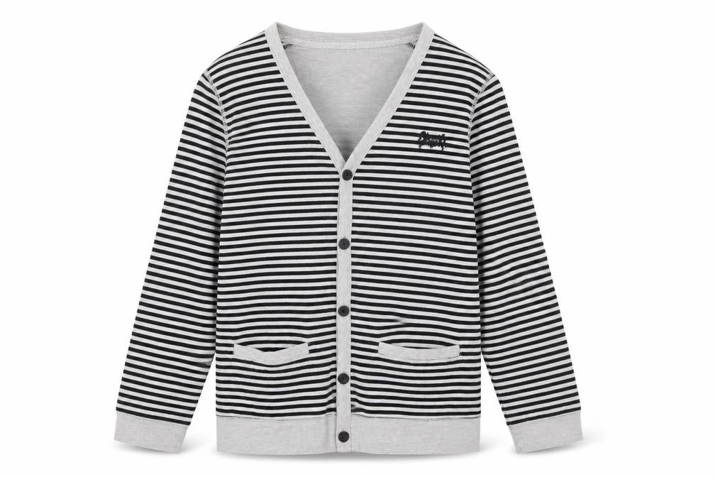 Jasper Conran Girls Striped Cotton Cardigan 13-14 Years