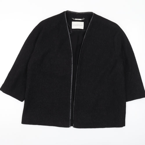 Windsmoor Women's Black Cape UK 12 Casual Formal