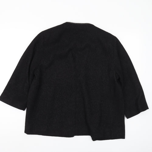 Windsmoor Women's Black Cape UK 12 Casual Formal