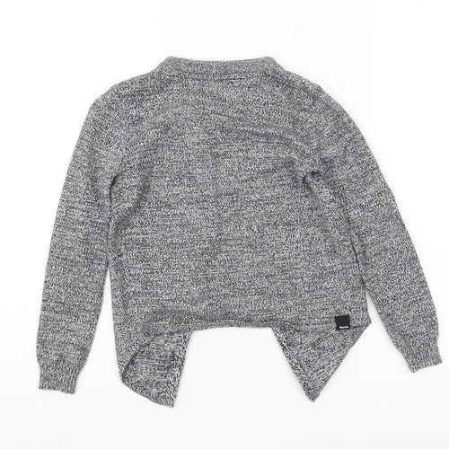 Bench Girls Grey Cardigan 5-6 Years - Casual Long Sleeve