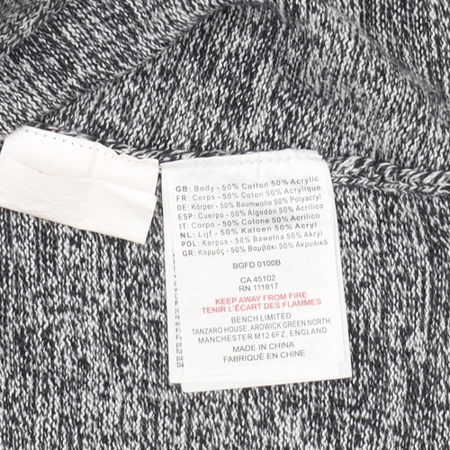 Bench Girls Grey Cardigan 5-6 Years - Casual Long Sleeve