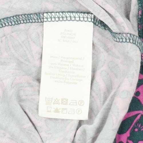 Boden Women’s Multicoloured Floral Fit & Flare Dress, Size 14