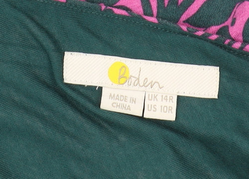 Boden Women’s Multicoloured Floral Fit & Flare Dress, Size 14