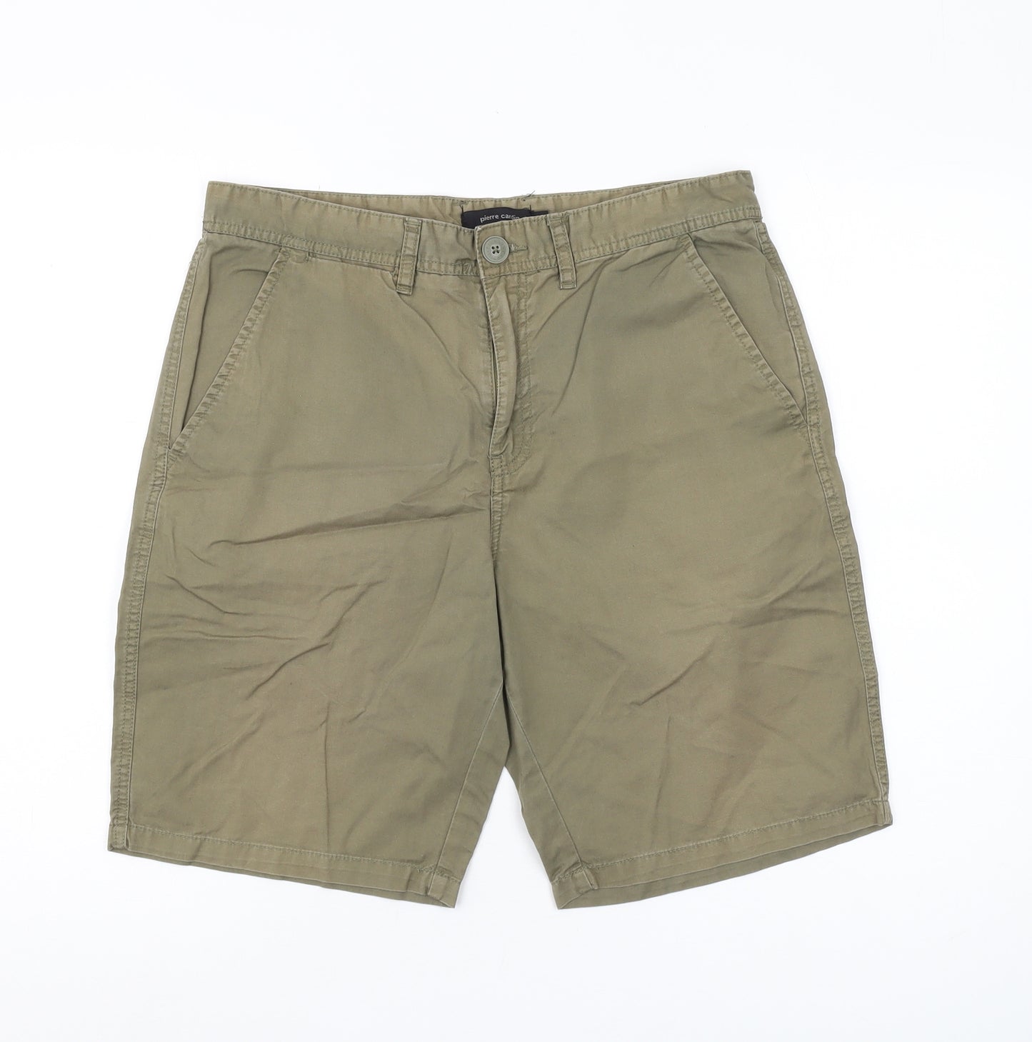 Pierre Cardin Men's Beige Chino Shorts S