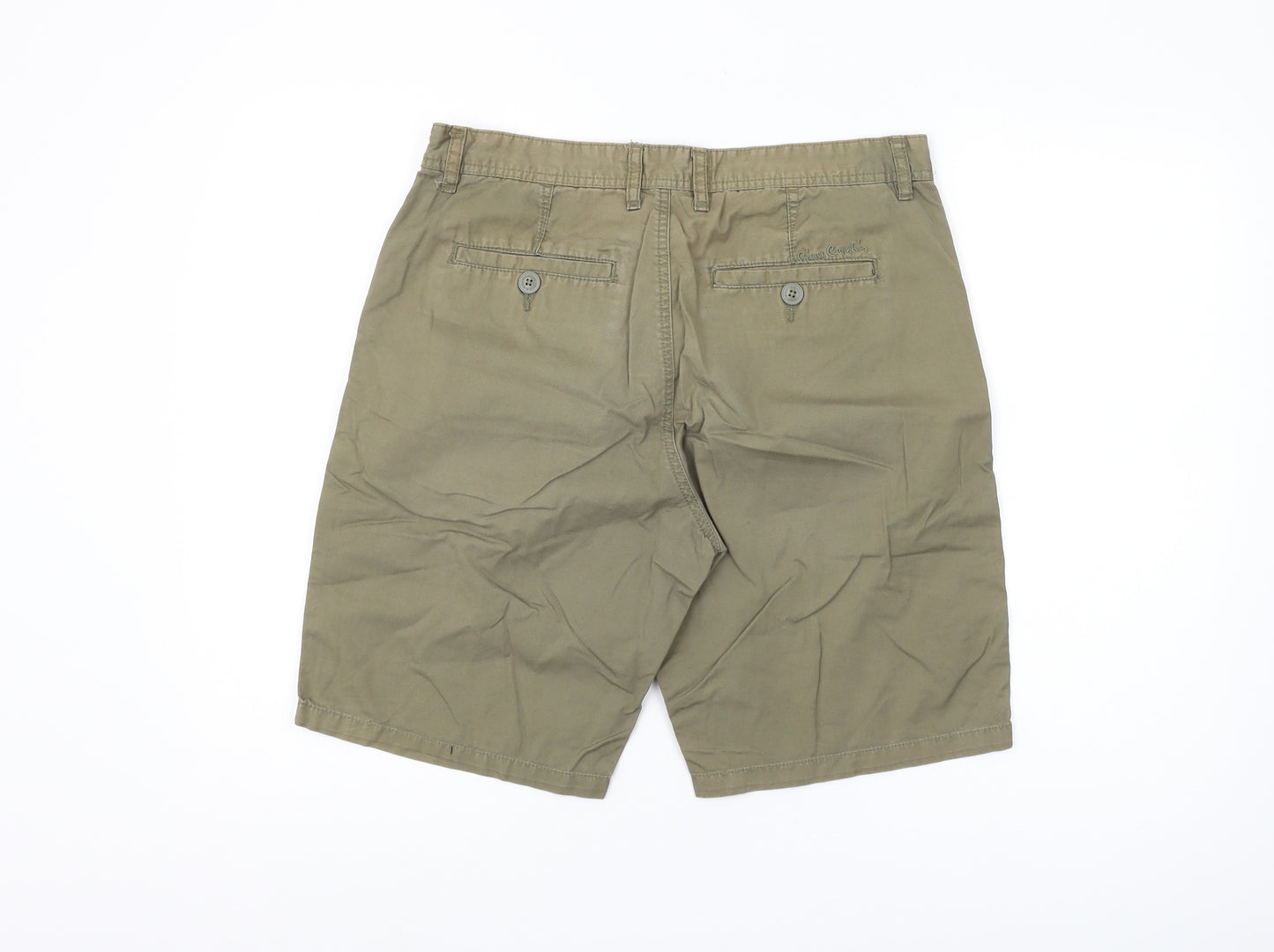 Pierre Cardin Men's Beige Chino Shorts S