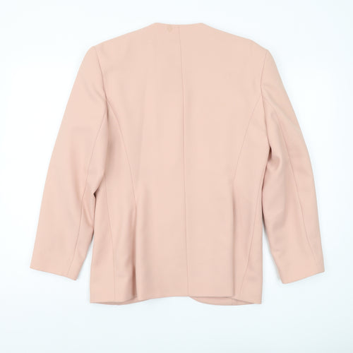 Eastex Women's Pink Blazer UK Size 12 Classic Style