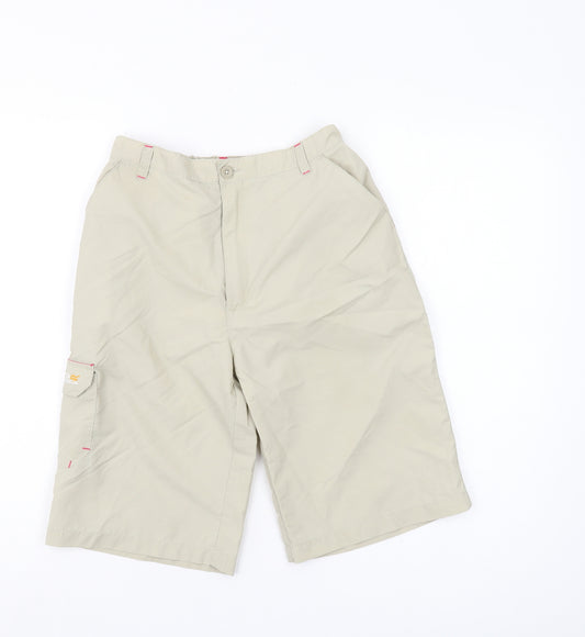 Regatta Boys Beige Cargo Shorts L Casual Hiking