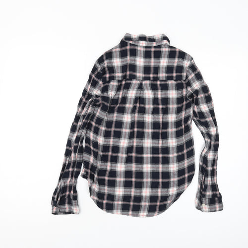 Abercrombie Kids Girls Multicoloured Plaid Button-Up Shirt 11-12Y