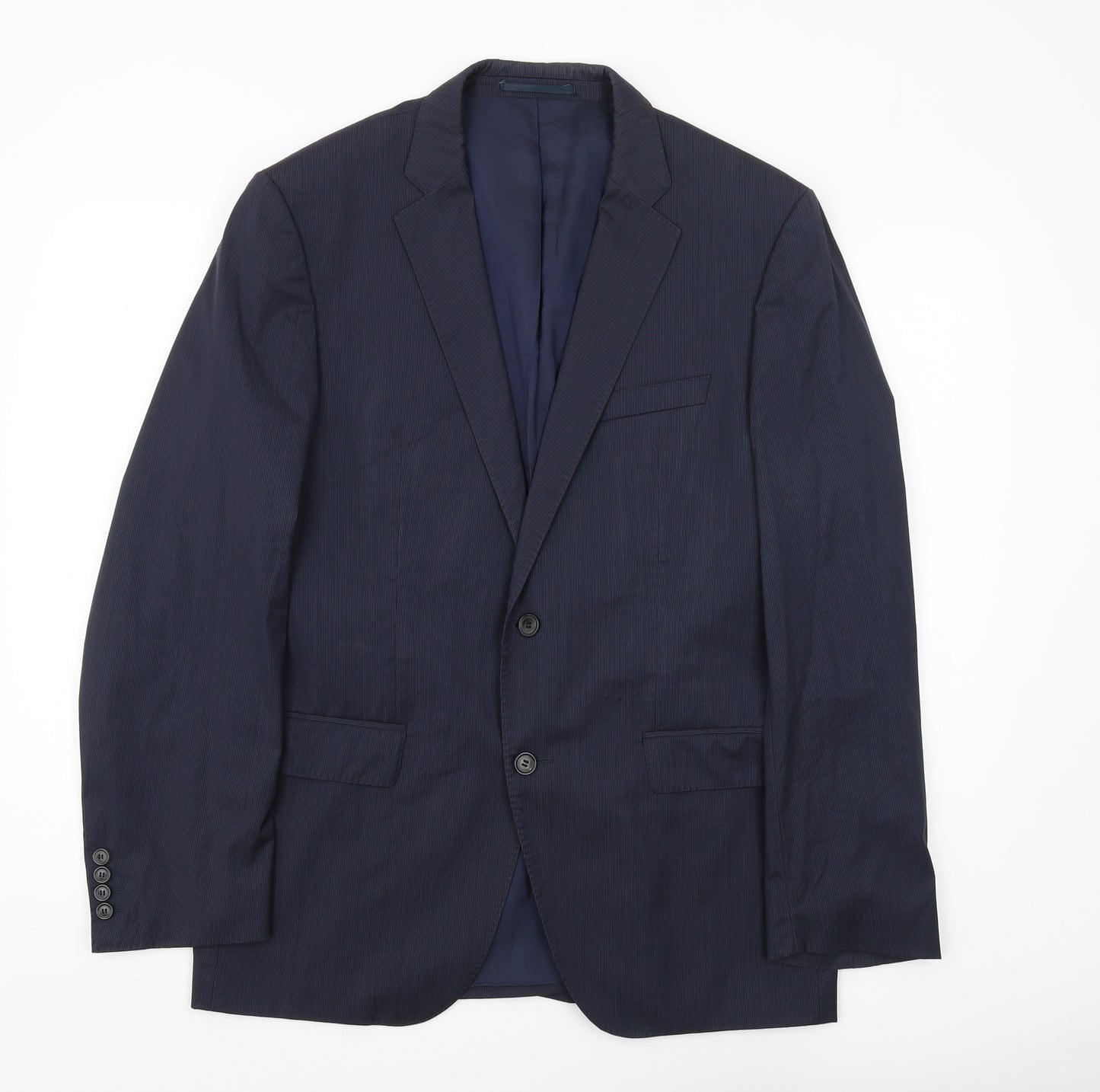 Hugo Boss Men's Blue Regular Fit Blazer, Size 40R