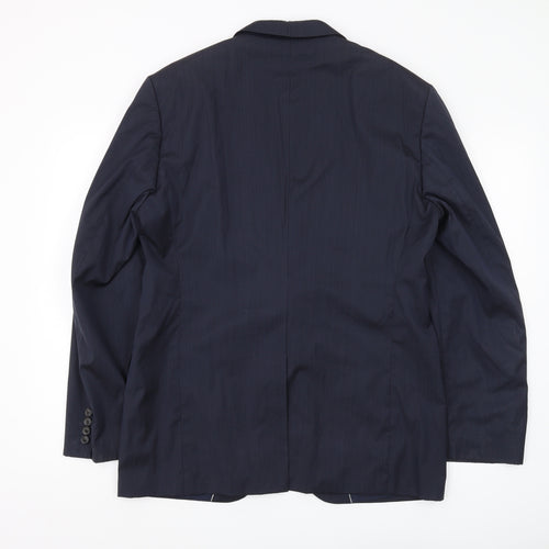 Hugo Boss Men's Blue Regular Fit Blazer, Size 40R