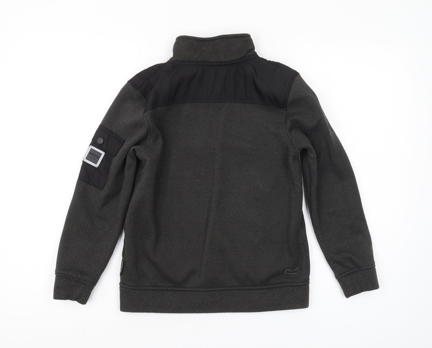 Regatta Boys Black Basic Jacket 9-10 Years Outdoor Casual