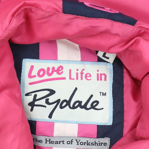 Rydale Pink Women's Puffer Waistcoat L Casual