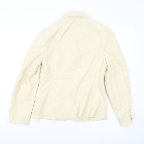 Windsmoor Ivory Blazer Women Size 12 Classic Lined