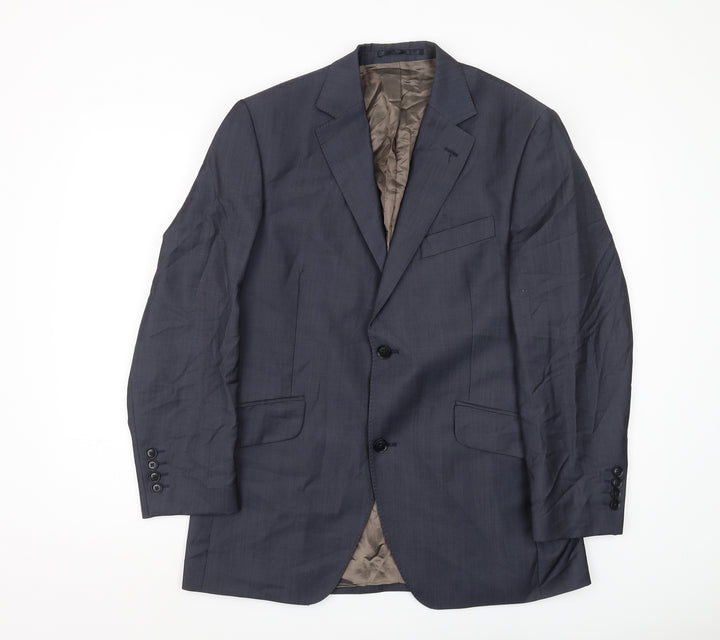 Austin Reed Men's Blue Blazer 40S Jacket Formal