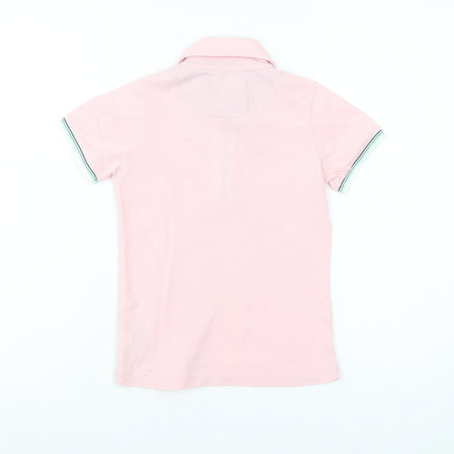 Robe di Kappa Unisex Kids Pink Polo Shirt - 8 Years