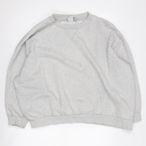Adidas Women's Grey Sweatshirt Pullover Size 12