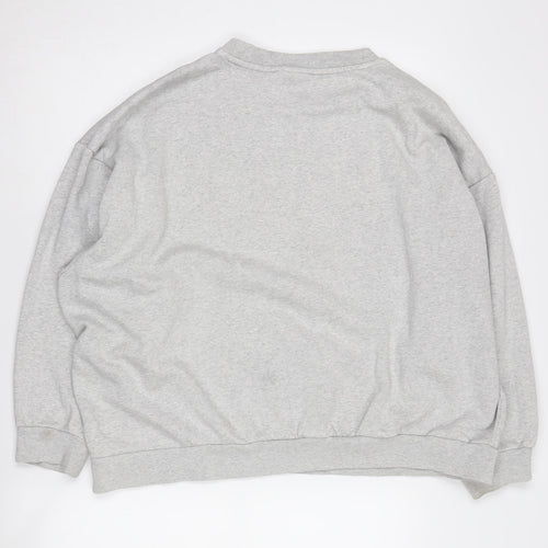 Adidas Women's Grey Sweatshirt Pullover Size 12